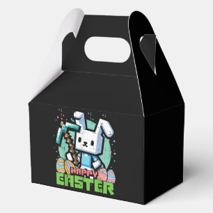 Fröhliches Osterhase Pixel Spiel  Geschenkschachtel