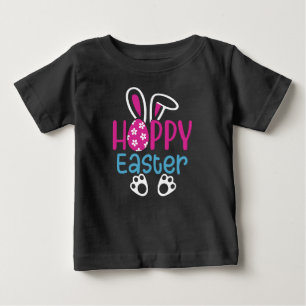 Fröhliches Osterhasen-Ei Süßes Frühlingsdesign Baby T-shirt