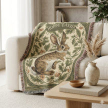 Fröhliches Ostern, inspiriert von William Morris,