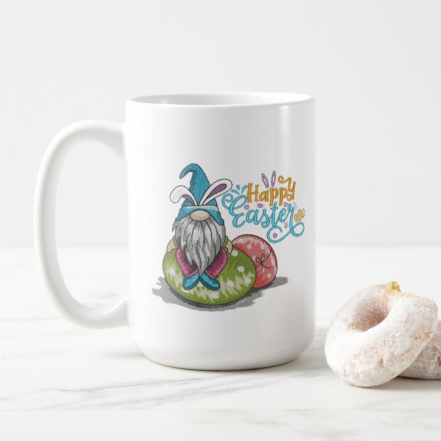 Fröhliches Ostern Tasse (Mit Donut)