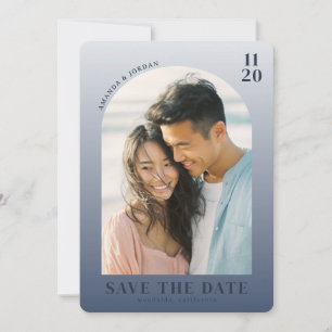 Fröhliches Pastell Romantisches Foto Save The Date