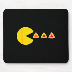 Fröhliches Purim-Kostüm Videospiel isst Hamantashe Mousepad
