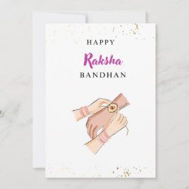 fröhliches Rakhi, Rakshabandhan, indisches Festiva Feiertagskarte