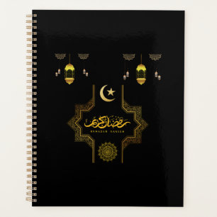 Fröhliches Ramadan Kareem -Eid Mubarak Wünsche Fe Planer