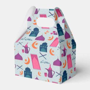 Fröhliches Ramadan-Muster Geschenkschachtel