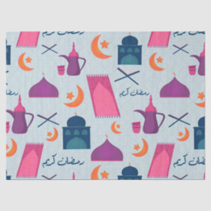 Fröhliches Ramadan-Muster Seidenpapier