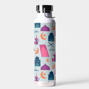 Fröhliches Ramadan-Muster Trinkflasche