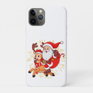 **"Fröhliches Santa-Claus-Design – Spaß und Festli Case-Mate iPhone Hülle