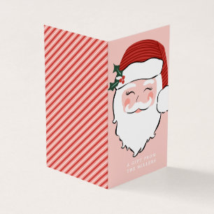 Fröhliches Santa-Gesicht Weihnachtsgeschenk-Anhäng