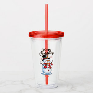 Fröhliches Weihnachten Acryltrinkbecher