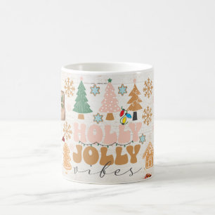 fröhliches Weihnachten mit Candy Canes Geschenken Kaffeetasse