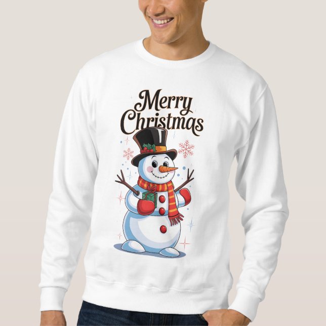 Fröhliches Weihnachten Sweatshirt (Vorderseite)