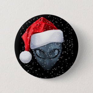 Fröhliches Weihnachten von Bereich 51 Button