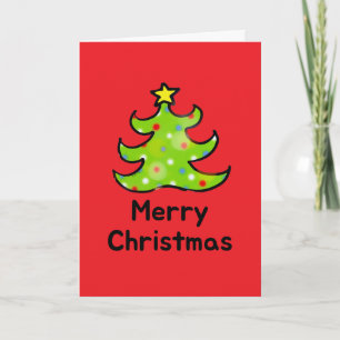 Fröhliches Weihnachten Whimsical Baum Design