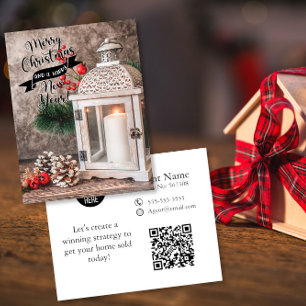 fröhliches Weihnachts-Business-Marketing Postkarte