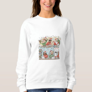 Fröhliches Weihnachtsfest-Pullover - Div Sweatshirt