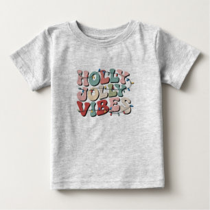 Fröhliches Weihnachtsgeschenk Familie Xmas Ferien Baby T-shirt