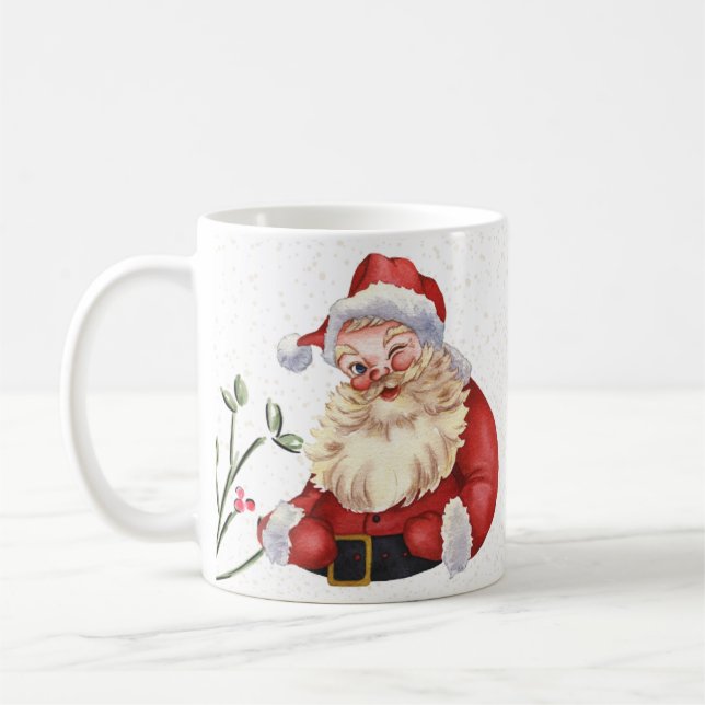fröhliches Weihnachtsgeschenk, modernes Weihnachts Kaffeetasse (Links)