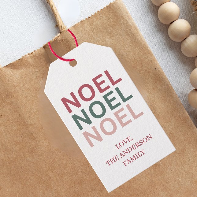Fröhliches Weihnachtsgeschenk-Tag Geschenkanhänger (Von Creator hochgeladen)