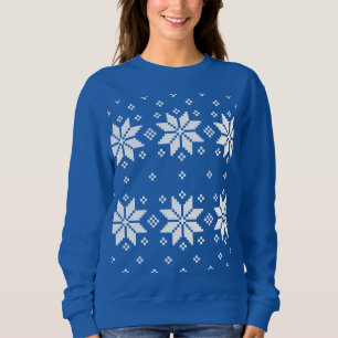 Fröhliches Weihnachtsmuster 5 Sweatshirt