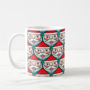 Fröhliches Weihnachtsmuster Kaffeetasse