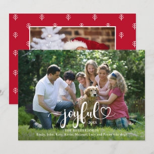 Fröhliches Zwei-Foto-Script Weihnachten