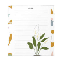 Fröhlichkeit der Notepad-Frau