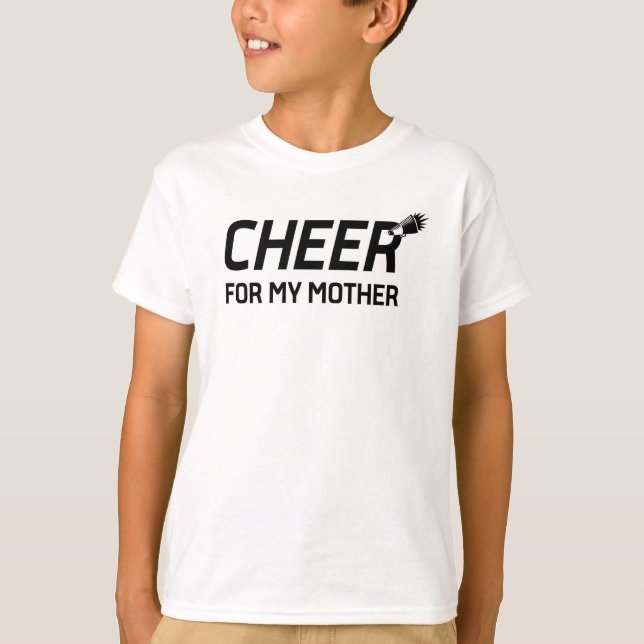 Fröhlichkeit für meine Mutter T-Shirt (Vorderseite)