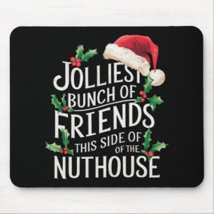 Fröhlichste Gruppe von Freunden Xmas passend Sarka Mousepad