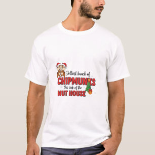 Fröhlichste Schar von Chipmunks auf dieser Seite W T-Shirt