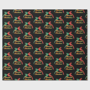 fröhlichste Weihnachten Geschenkpapier