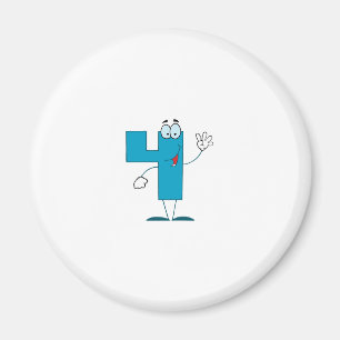 Frohn Nummer 4 Magnet