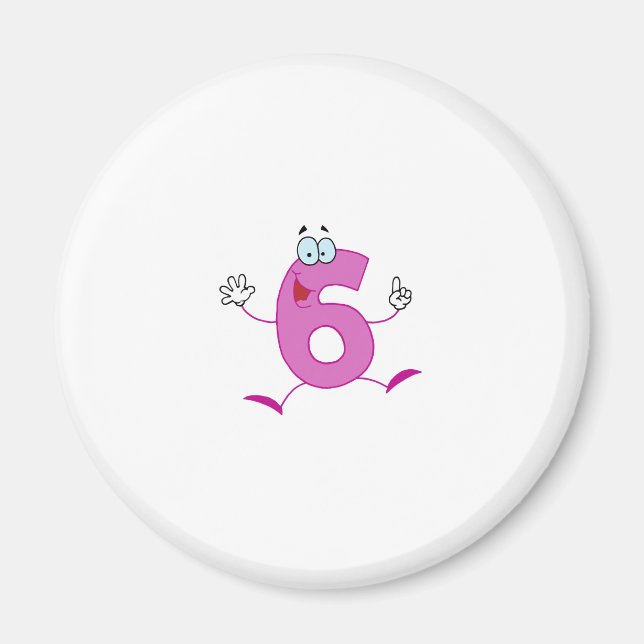 Frohn Nummer 6 Magnet (Vorne)