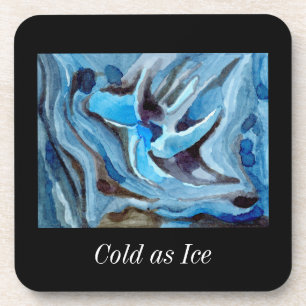 Froid comme dessous de verre de glace