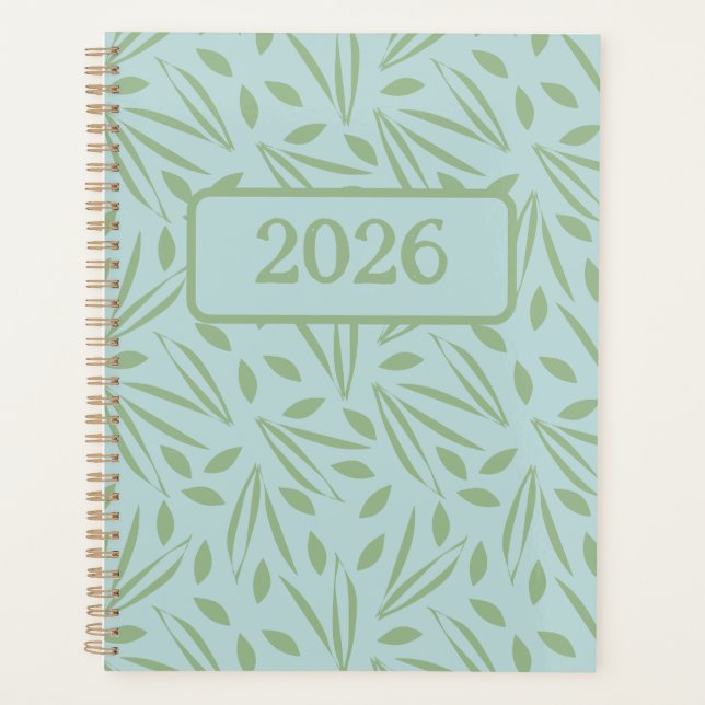 Frolicking In The Foliage: Green on Light Green (Devant)