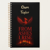 From Ashes I Rise – Phoenix Personalized Planner