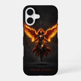 From Ashes Phoenix Angel iPhone 16 Case Hülle