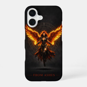 From Ashes Phoenix Angel iPhone 16 Case Hülle