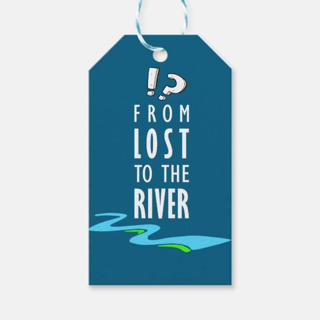 From lost to the river geschenkanhänger (Vorderseite)