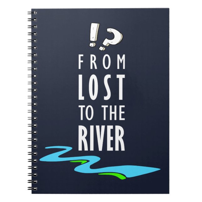 From lost to the river notizblock (Vorderseite)