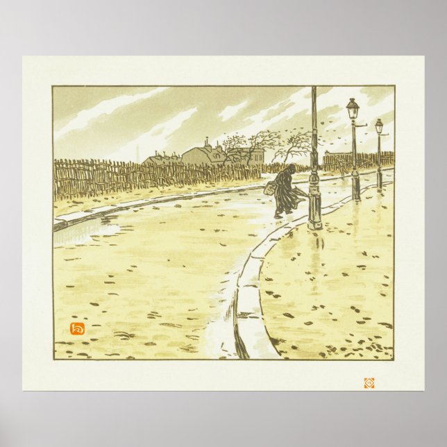 From Rue Lamarck Poster (Vorne)