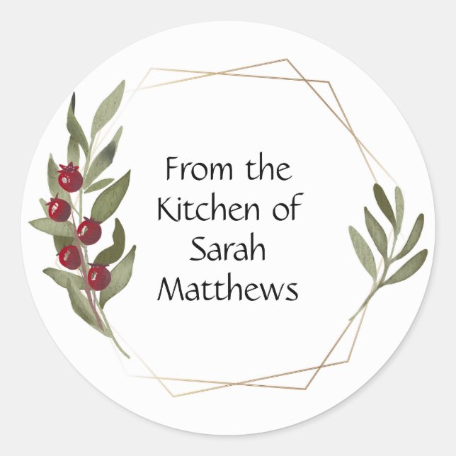 From the kitchen of stickers (Devant)