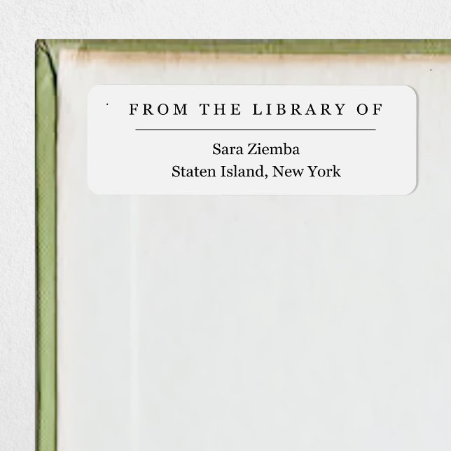 From the Library of Book (Von Creator hochgeladen)
