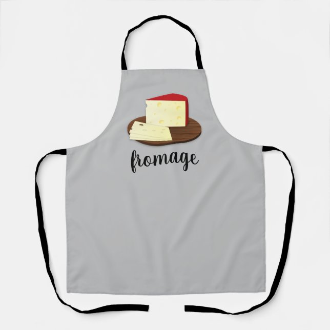 Fromage Cheese Lover Kitchen Schürze (Vorderseite)