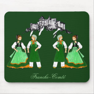 Fromagers von Franche-Comté, Frankreich Mousepad