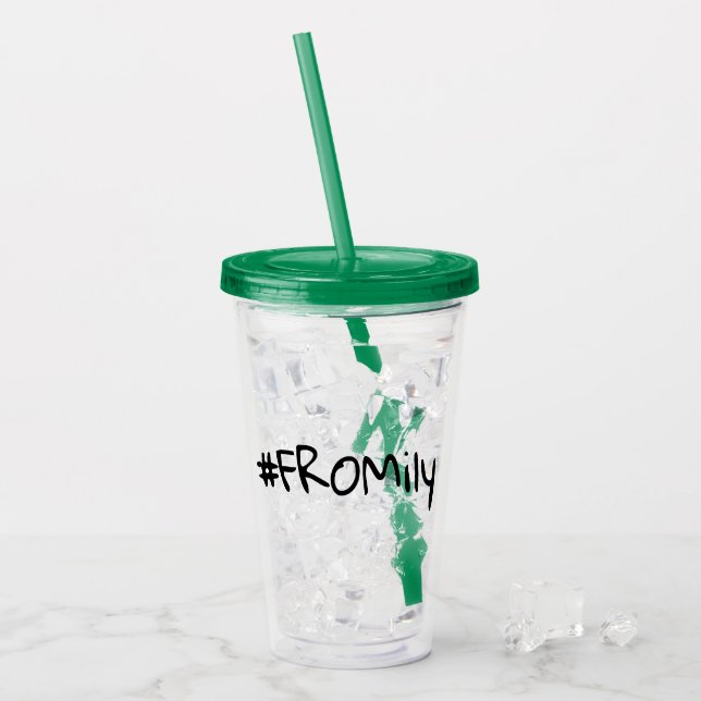 #FROMily from Fandom Korman Productions Podcast Acryltrinkbecher (Vorderseite Ice)