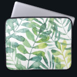 Frond Waltz - Blätter "Palm Frond" Laptopschutzhülle<br><div class="desc">Frond Waltz I von Grace Popp. Die tropische Vegetation ist in einem Aquarellstil gehalten.</div>