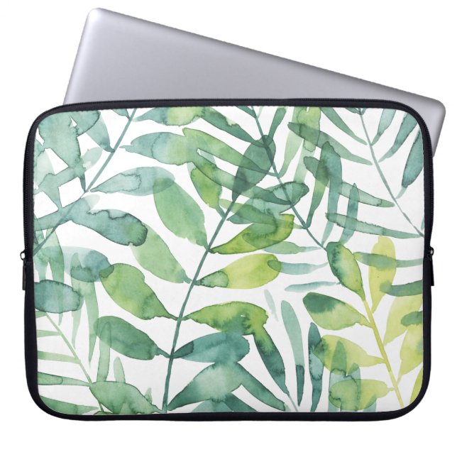 Frond Waltz - Blätter "Palm Frond" Laptopschutzhülle (Vorderseite)