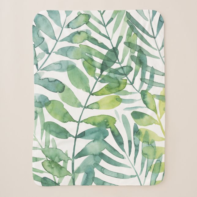 Frond Waltz - Blätter "Palm Frond" Sherpadecke (Vorderseite)