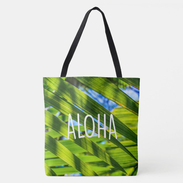 Frondes de paume, Kauai, Aloha sac hawaïen de (Devant)